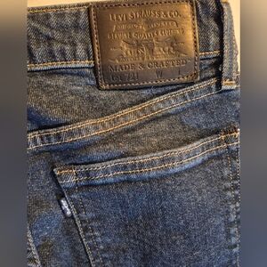 Levi's Dark Blue Denim Jeans Women's Made & Crafted 721 High Rise Skinny 27/30